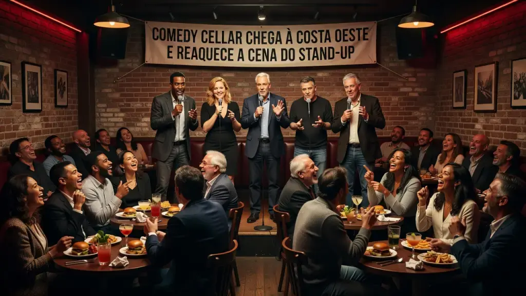 Comedy Cellar Chega à Costa Oeste e Reaquece a Cena do Stand-up