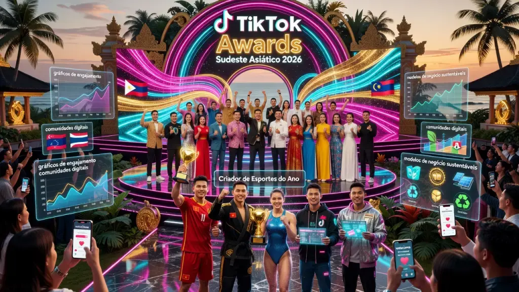 TikTok Lança Prêmio Regional para Criadores do Sudeste Asiático